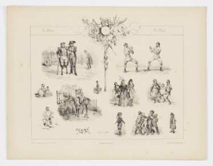 Figuren, Blatt 60 der Folge "Gutes und Böses"