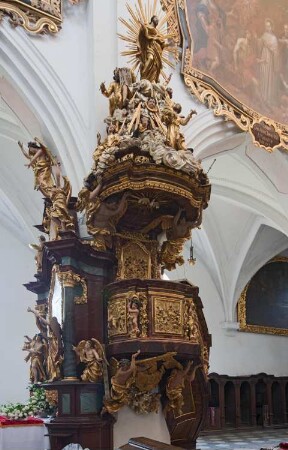 Katholische Kirche Mariä Himmelfahrt und Sankt Johannes der Täufer, Heinrichau, Polen