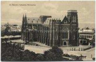 Die St. Patrick's Kathedrale in Melbourne