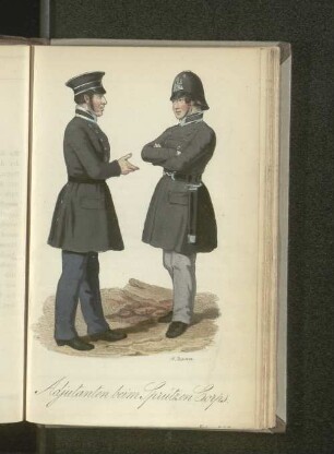 Adjutanten beim Sprützen-Corps.