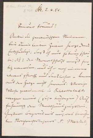 Brief an Heinrich von Herzogenberg : 02.04.1896
