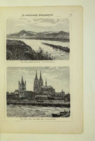 Das Siebengebirge bei Bonn