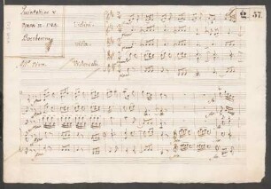 Quintette; vl (2), vla, vlc (2); D-Dur; G 332; op.36,2