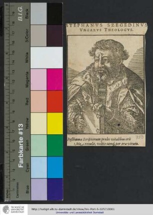 Stephanvs Szegedinvs Vngarvs Theologvs