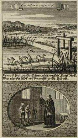 "Mors sola separabit" - Andachtsbild zum 200. Jahrestag der Augsburger Konfession