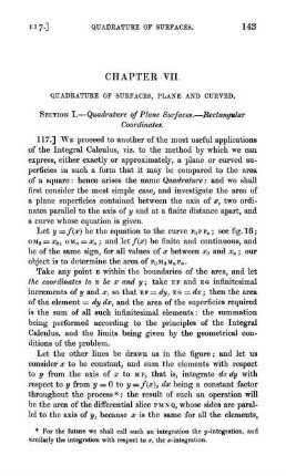 Chapter VII. Quadrature of surfaces, plane and curved.