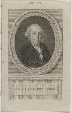 Bildnis des Johannes Lublink de Jonge