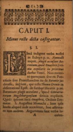 Censura eclogarum J. F. Mayeri de fide Baronii et Bellarmini ipsis pontificiis