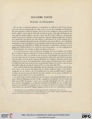 Deuxième Partie