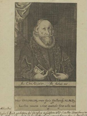 Bildnis des Gvillhelmus Alardus