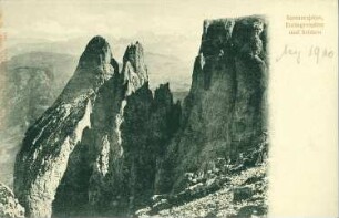 Postkartensammlung von Adolf Lorenz von seiner Reise nach Österreich und der Schweiz