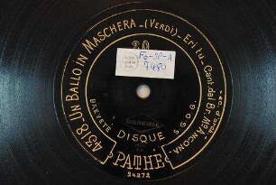 Un ballo in maschera : Eri tu / (Verdi)