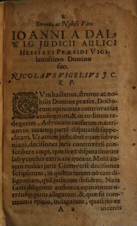 Centuriae Octo Quaestionum Iuris Controversi: Partim Ex Iuris Rationibus Doctorumque Opinionibus: partim ex solis textibus: partim vero Camerae praeiudiciis communitae & decisa : Non in foro solum, sed & in scholis in utramq[ue] partem disputantibus necessariae