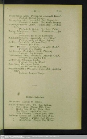 Gastwirtschaften