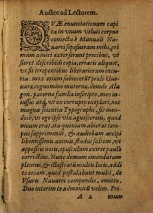 Compendium Manualis Navarri, et commentarii eiusdem de usuris. : ad commodiorem usum, tum confessariorum, tum poenitentium, compilatum