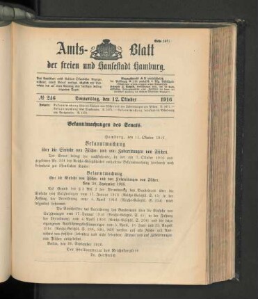 No. 246, 12. Oktober 1916