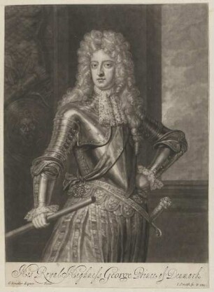 Bildnis des George of Denmark