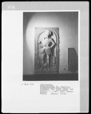 Epitaph des Hans Adam von Stain (gestorben 1549)