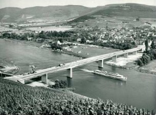 Moselbrücke Mülheim - Lieser, 1966-1968