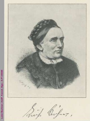 Porträt von Luise Büchner