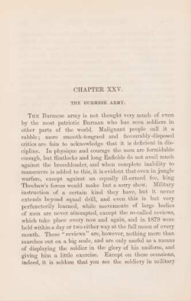 Chapter XXV. The Burmese army