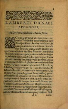 Apologia : seu vera et orthodoxa orthodoxae patrum sententiae defensio ac interpretatio De Adoratione carnis Domini nostri Iesu Christi adversus blashemam ...