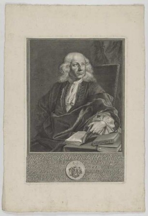 Bildnis des Wolffgang Gabriel Pachelbl à Gehag