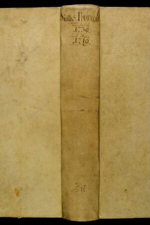 Ratsprotokolle, 1739 Juli 28. - 1740 Juli 29.