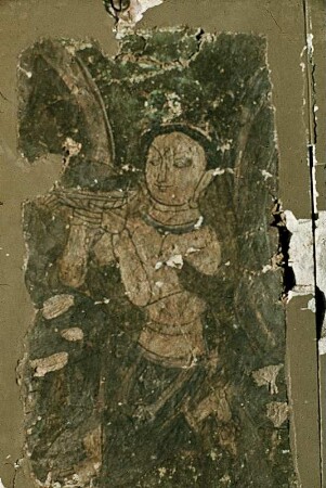 Anbeter mit Schale (zwischen zwei Buddhas)