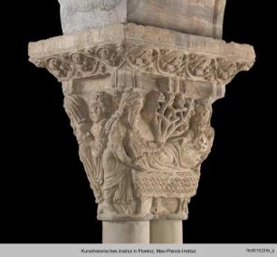Kapitell mit Szenen der Kreuzigung Christi - E06PP18