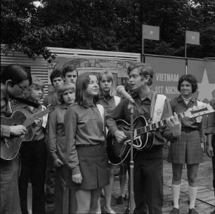 Dresden. Deutsch-Sowjetischen Jugendfestival 1970, Singegruppe