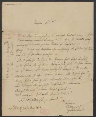 Brief an B. Schott's Söhne : 24.03.1828