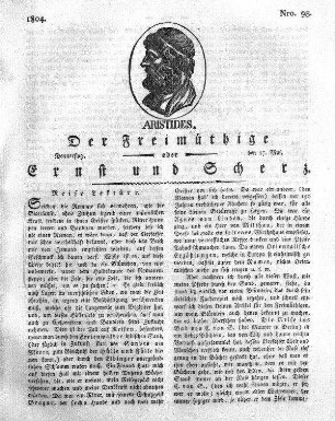 Nro. 98., Donnerstag den 17. Mai