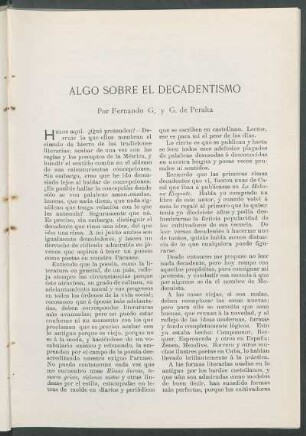 Algo sobre el Decadentismo.