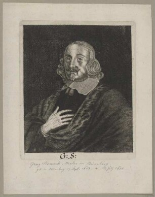 Bildnis des Georg Strauch