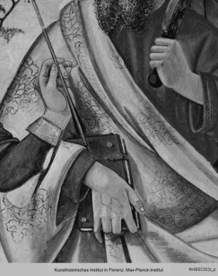 Freskenzyklus : Thronende Madonna mit Heiligen