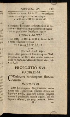 105-115, Propositio XVI; ...