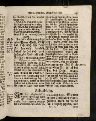637-647, Aus vor abgehandelten beyden Predigten wird ein ...