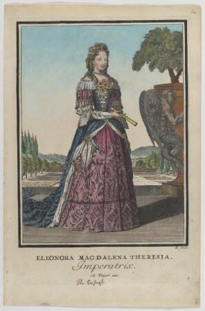 Bildnis der Eleonora Magdalena Theresia, Kaiserin des Römisch-Deutschen Reiches