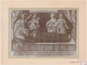 Johann Jobst (II.) Schmidtmayr auf dem Totenbett
