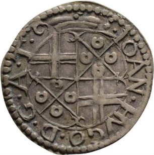 Münze, Petermännchen, 1682