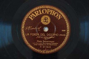 La forza del destino : "Non m'abbandonar"; II / (Verdi)