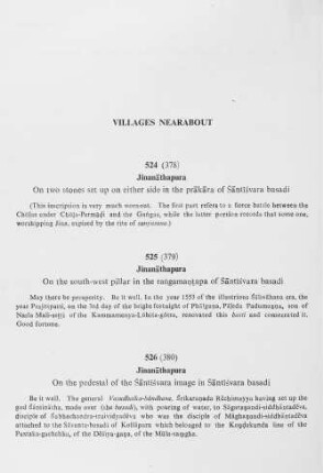 Villages nearabout