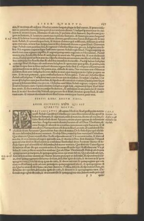 Liber Secundus .., Qui Apud Est Quartus Regum.