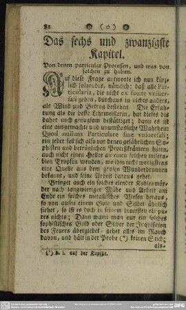 Das sechs und zwanzigste Kapitel