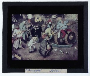 Bruegel (Pieter d. Ä.), Der Kampf zwischen Karneval und Fasten (Wien KhM GG_1016)