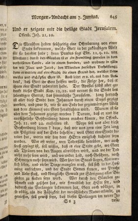 645-956, ...am 7. Junius.-...am 9. Junius.