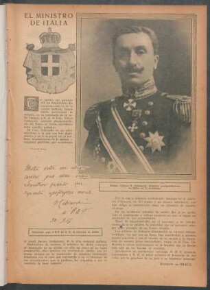 El ministro de Italia