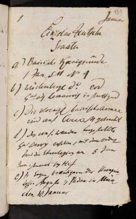 131r-147r, Januar-Maerz, Junius-Julius, September, October, December: Einzelne teutsche Staaten