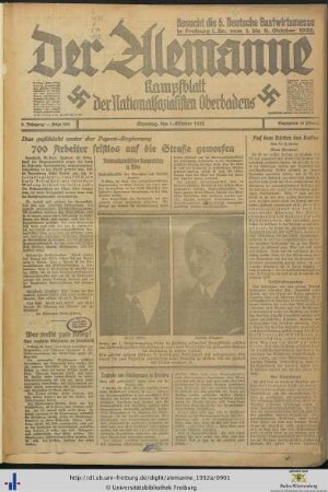 Nr. 250-280 (Oktober 1932)